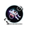 t shirt design template with the illustration of a relaxed astronaut 2255f  1 